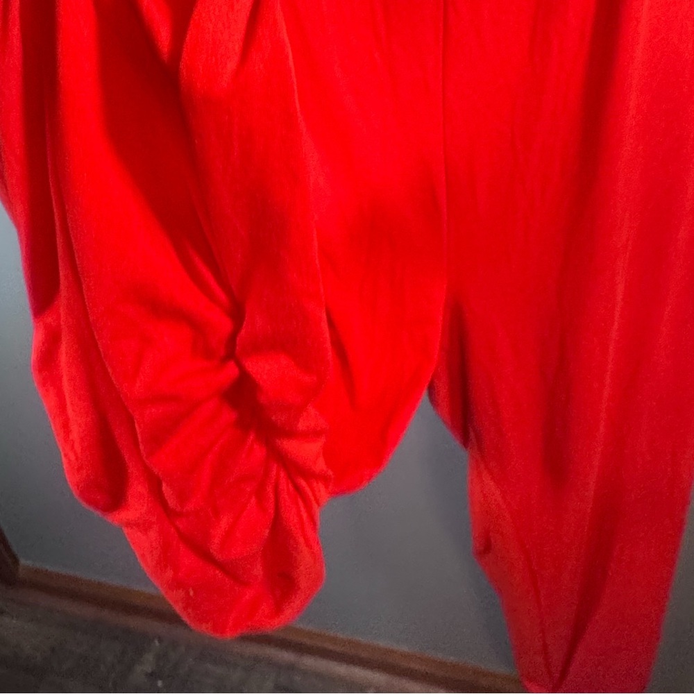 Rouge Collection Strapless Red Harem Jumpsuit – Size 4X - Picture 6 of 13